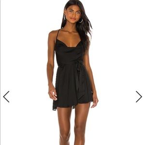 Free People Intimately Black Slip Dress